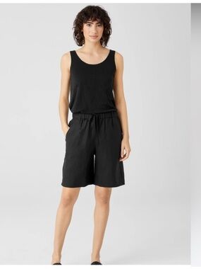 NWT Eileen Fisher Organic Linen Shorts